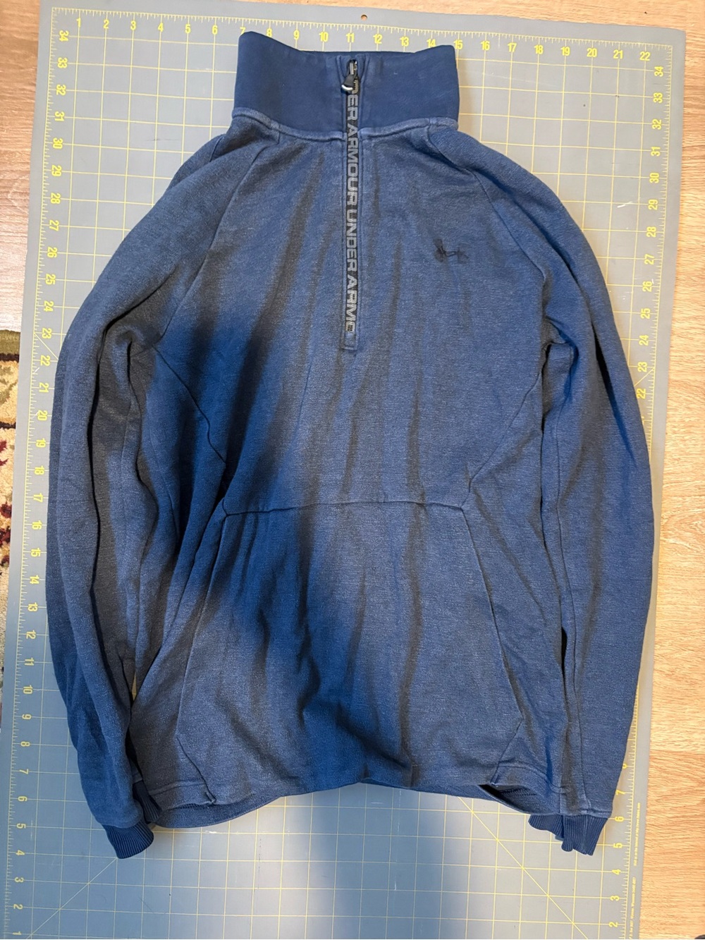 Under Armour Men's Navy Half‑Zip Pullover Sweatshirt